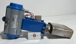 Jamesbury VPVL250DABD Actuator With 815L113600XZ Wafer Valve And EF8551A001MS. Fixed Price $950.00.