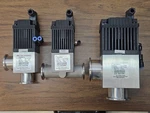 Three Edwards High Vacuum Valves PV40PKA, IPV25PKA, Air Actuated. Fixed Price $150.00.