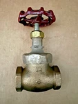 Crane 1-1/4" Brass Globe Valve Cat 382P 300 1000 Cwp Threaded. Fixed Price $287.42.
