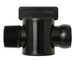 Loc-line Black 3/4 Male Npt Valve 2PACK. Fixed Price $29.95.