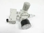 Smc AR20-F02H-B Regulator With SYJA7120-01F Pilot Valve. Fixed Price $25.44.