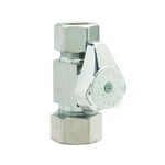 Brasscraft G2CR34X Cd Shut-off Valve 1/4 1/2 Compression 2.38 In.. Fixed Price $14.49.