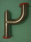 Mks Vacuum Drain Trap KF40 - + 90 Deg Elbow 1/4" Fnpt 304 Stainless Steel. Fixed Price $50.00.