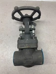 New Powell 1-1/2" Gate Valve GA08TA58GB Class 800 Body A105. Fixed Price $67.50.