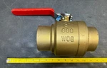 Everflow Brass 3 Ball Water Oil Gas Wog Valve - New. Fixed Price $89.00.