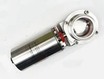 Tri Clamp Sanitary Pneumatic Actuator Butterfly Value Stainless Steel. Fixed Price $98.90.