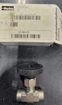 Parker 4F-V6LN-SS-GR Needle Valve Straight 316 1/4" Female Thread. Fixed Price $85.99.