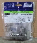 Dahl 611-FP3-31-BAG-HDUSA Mini-ball Valve 1/2 Female Press X 3/8 Od Comp. Fixed Price $19.99.