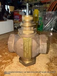 Used Johnson Controls 1/4" DN32 PN16 3-WAY Npt Globe Valve Free Shipping. Fixed Price $90.99.