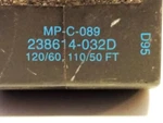 Asco MP-C-089-238614-032D Solenoid Valve. Fixed Price $285.34.