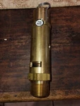 Kingston La Ca. Relief Valve 3/4" Npt Part #CRNOG3144.1C, SET-225 Psi. Brass. Fixed Price $150.00.