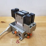 Smc Pneumatic Assembly Includes: NVFS3600-5FZ, NVVFS3000-22A, NVV5FS3-01FD-02. Fixed Price $82.12.