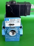 Mac Valves Inc 55B-12-PE-501JD 3-WAY Solenoid. Fixed Price $49.00.
