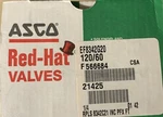 Asco EF8342G20 120VAC Solenoid Valve 1/4" Npt -nib. Fixed Price $295.00.