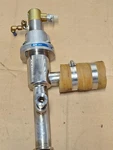Airco Temescal 1-1/2" FIG-2030 High Vacuum Angle Valve Assembly BJD-1800 Oem. Fixed Price $74.99.