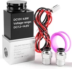Tailonz Pneumatic 1/4 Inch Npt Position Way Normally Closed DC12V. Fixed Price $20.08.