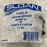 Sloan V551A Vacuum Breaker Repair Kit Polished Chrome Compatible V500A 1KT. Fixed Price $12.69.