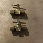 Lasco 17-1511 (2) 1/4 Compression By Straight Needle Valve. Fixed Price $22.75.