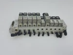 Numatics 239-972 AKJDJ00002NDRM Manifold W/ 041RS7Z2JN00000, 041SA400G00006.... Fixed Price $350.00.