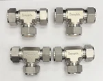 Lot Of (4) Swagelok Stainless Steel Compression Fittings SS-1610-3. Fixed Price $350.00.