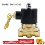 1/2" Pt Ac 110V Electric Solenoid Valve Brass Water Air Gas 2W-160-15 Us Stock. Fixed Price $22.79.