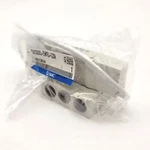 Smc SV3300-5W1U-03N 5-PORT Solenoid Valve With Subplate 24VDC 0.2-0.7MPA 3/8"NPT. Fixed Price $145.00.