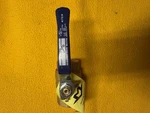 Milwaukee Valve Brass Ball 1 In Npt 600 Wog Manual Blue Handle BA-475B. Fixed Price $40.00.