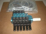 Bank Of (4) Mac 45A-NAC-DDAJ-1KD & (1) 45A-LAC-DDAJ-1KJ Solenoid Valves 24VDC. Fixed Price $149.99.