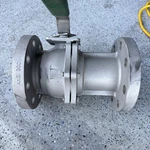 New Inline Industries Stainless Steel Ball Valve 3" CF8M Ansi 300 - No Box. Fixed Price $499.00.
