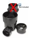 Rectorseal 97003 Clean Check Backwater Valve 3" Abs Black Parts Only Incomplete. Fixed Price $44.00.