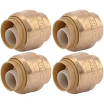 Sharkbite 1/2 Inch Push Cap, Pack Of 4, To Connect Brass Plumbing Fitting,. Fixed Price $37.33.