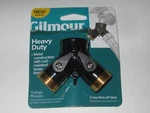 Gilmour 871204-1001 Heavy Duty Brass Dual Two Way Shut-off Valve Buy More & Save. Fixed Price $10.24.