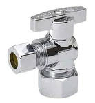 Mueller Angle Stop Valve Proline 5/8" Compression X 1/4" Brass. Fixed Price $28.82.