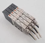 Lot Of Smc Solenoid Valve Bank SQ1141-5LO-C4. Fixed Price $190.00.