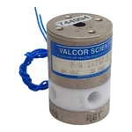 Valcor SV75P25T-2 Solenoid Isolation Valve, 3-WAY, 1/4-28IN, 30PSI, 24VDC Coil. Fixed Price $135.00.