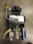 Flowserve B100D Automax Pneumatic Actuator & Durco DT46102A-M Ss Valve 2-150. Fixed Price $275.00.