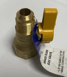 Eastman Brass Flare Gas Ball Valve, 3/4-INCH Fip X 1/2-INCH Od. Fixed Price $9.00.