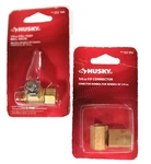 Husky 1/4" Full Port Ball Valve (252-140) + F/f Connector 193-992 New. Fixed Price $14.36.