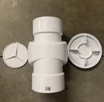 Oatey 6 In. Pvc Backwater Valve Inch, White. Fixed Price $69.00.