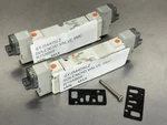 Smc SYJ5440-5LZ Solenoid Valve Pneumatic (qty. 2). Fixed Price $39.95.