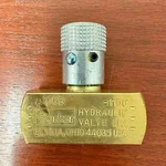 Parker Hydraulic Needle Valve - Part # N400B, 2,000 Psi, 138 Bar Max, 5GPM. Fixed Price $44.99.