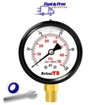 Water Well Pump Liquid Filled Side Lower Mount Pressure Gauge To 100 Psi. Fixed Price $10.78.