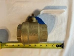 Nibco T-FP600A-LF Threaded Lead Free Ball Valve Dzr Brass Body, 250PSIG. Fixed Price $38.95.