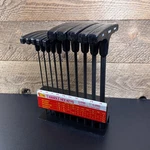 Vaco T-handle Hex Keys 10PC Set Allen Wrenches 70152 6IN & 70153 9IN Vintage Usa. Fixed Price $65.00.