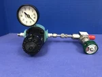 Wilkerson R16-02-000A Regulator Assy W/ Nupro 6LV-DAVR4-P-GR Valve, Used. Fixed Price $35.00.