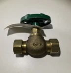 Arrowhead Copper Compression Straight Stop Valve 1/2 , Bar Coded 700CCBCLF. Fixed Price $131.99.
