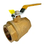 Apollo 94A-109-01 2-1/2" Npt Brass Ball Valve, Full Port 400-PSI Cwp, Lever Op.. Fixed Price $203.79.