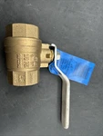 New Nibco Lead Free Brass Two-piece Full Port Ball Valve 1" TFP600A-LF. Fixed Price $25.99.