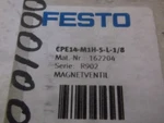 Festo CPE14-M1H-5-L-1/8 Solenoid Valve 24VDC Nsmp. Fixed Price $115.00.