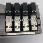 Valve Manifold Assembly W/ Lot Of Norgren VS26S517DF318A Solenoid. T-704. Fixed Price $219.99.
